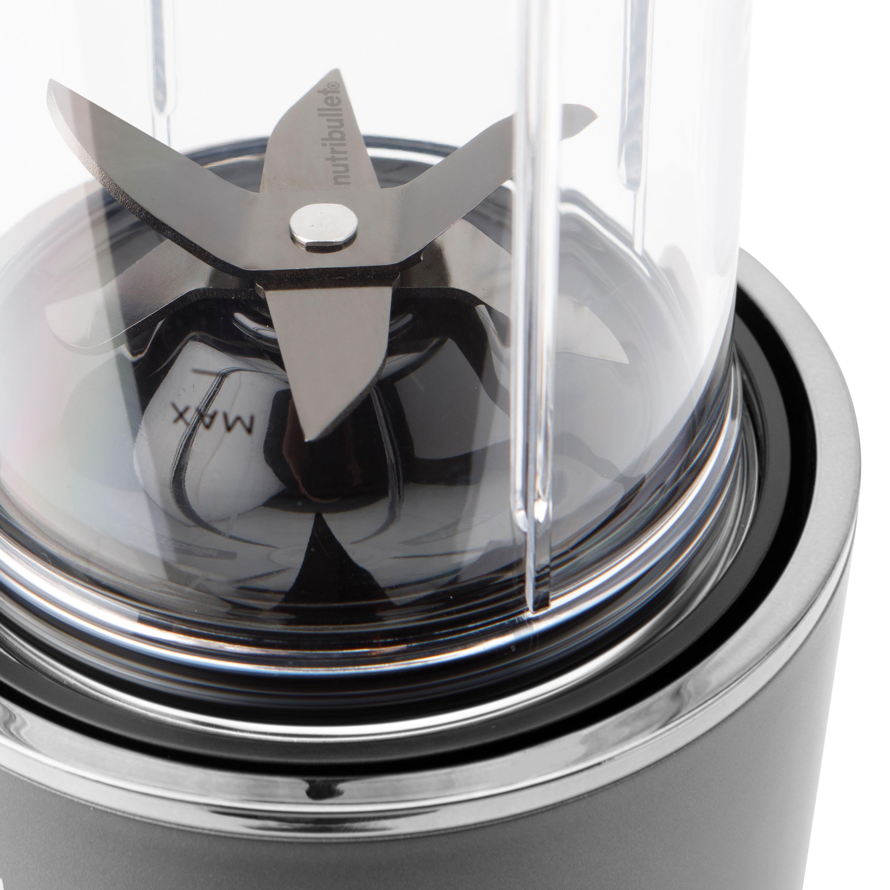 NutriBullet NB1206DGCC 0,9 L Mélangeur de table 1200 W Noir, Transparent