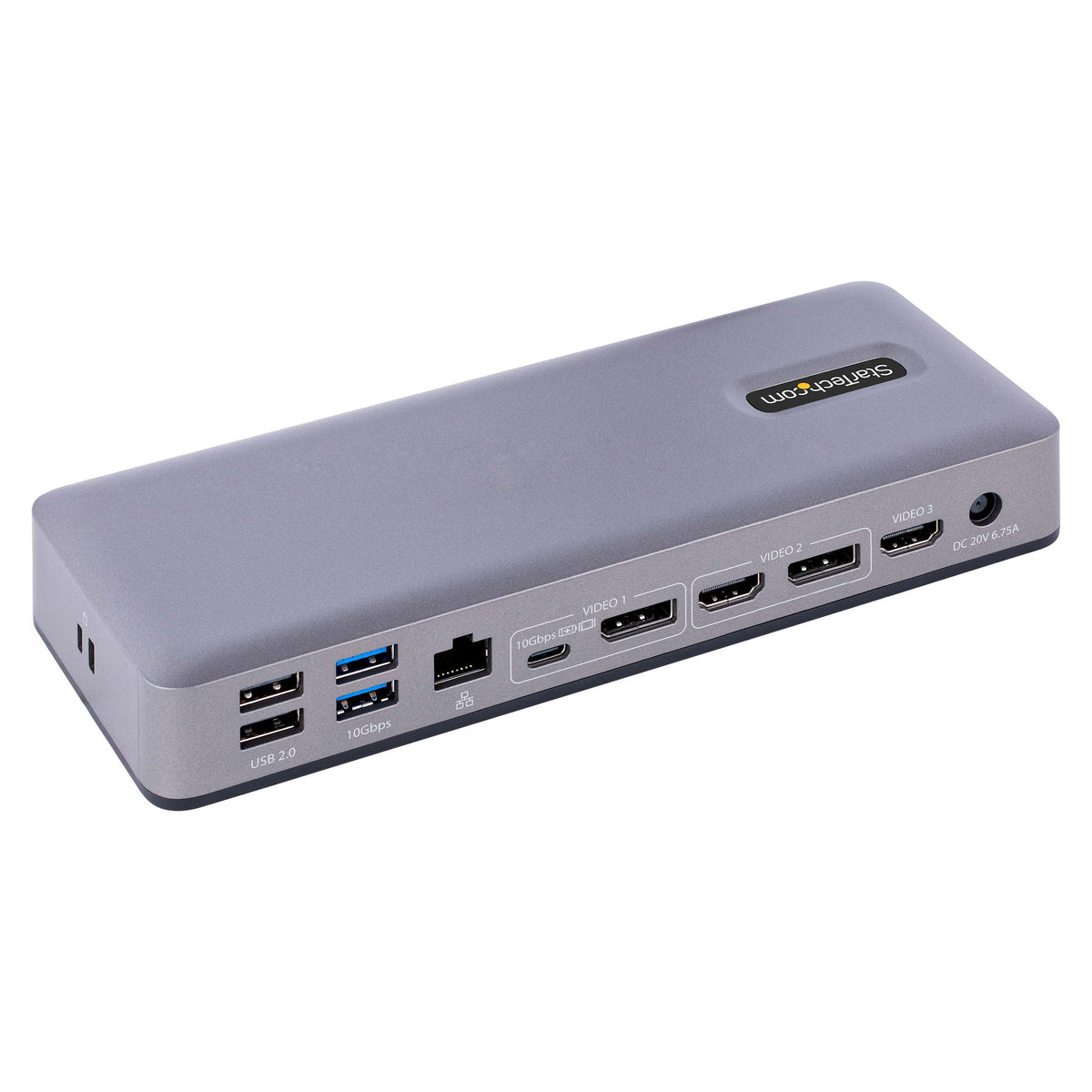 StarTech.com Station d'Accueil USB-C - Hub USB-C Multi-Moniteur HDMI/DP/DP Alt Mode - 3x 4K30 / 2x 4K60 - Dock USB 7 por