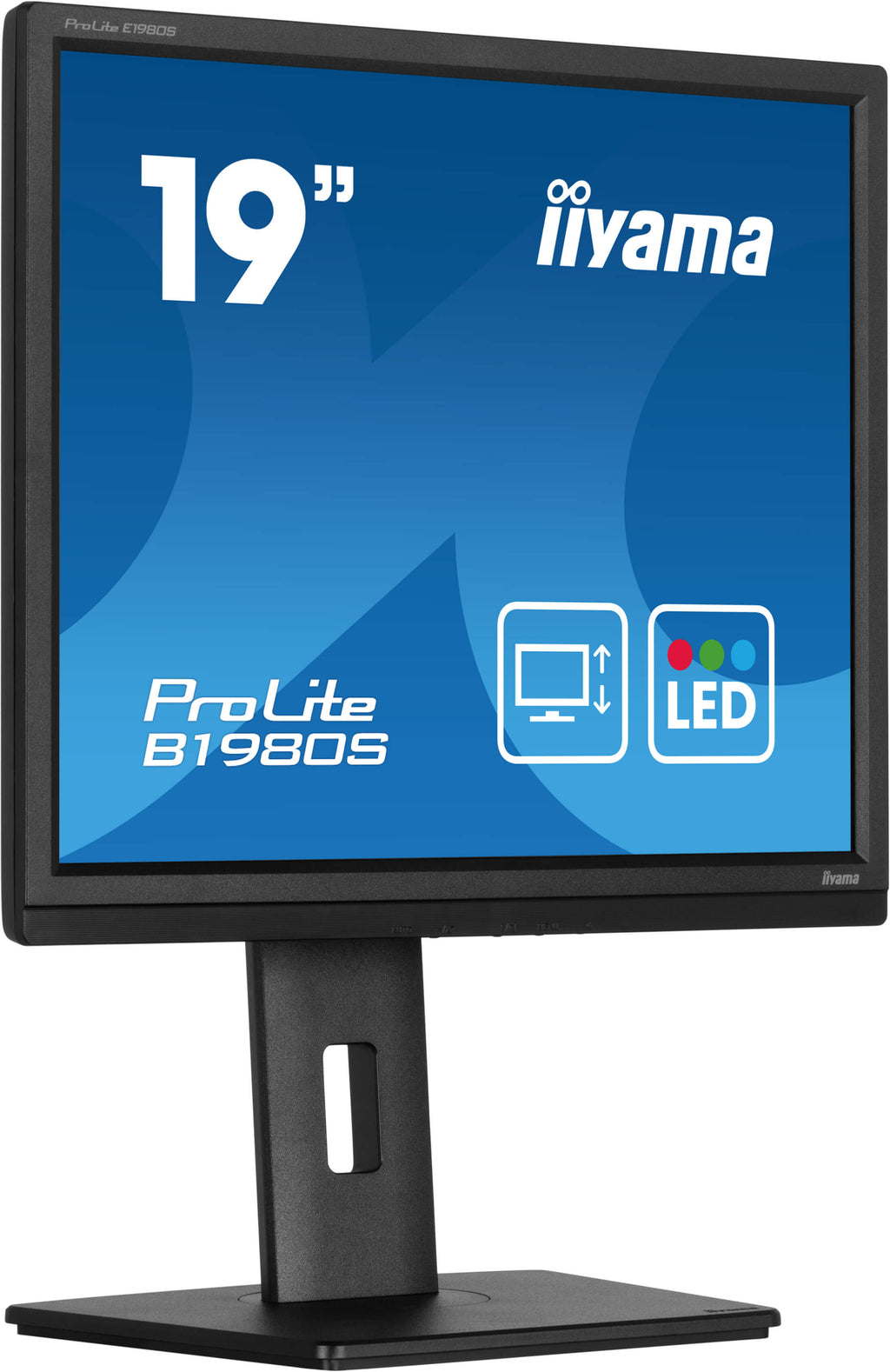 iiyama ProLite B1980S-B1 Écran PC 19" (48,3 cm) LED VGA 1280 x 1024 pixels Noir