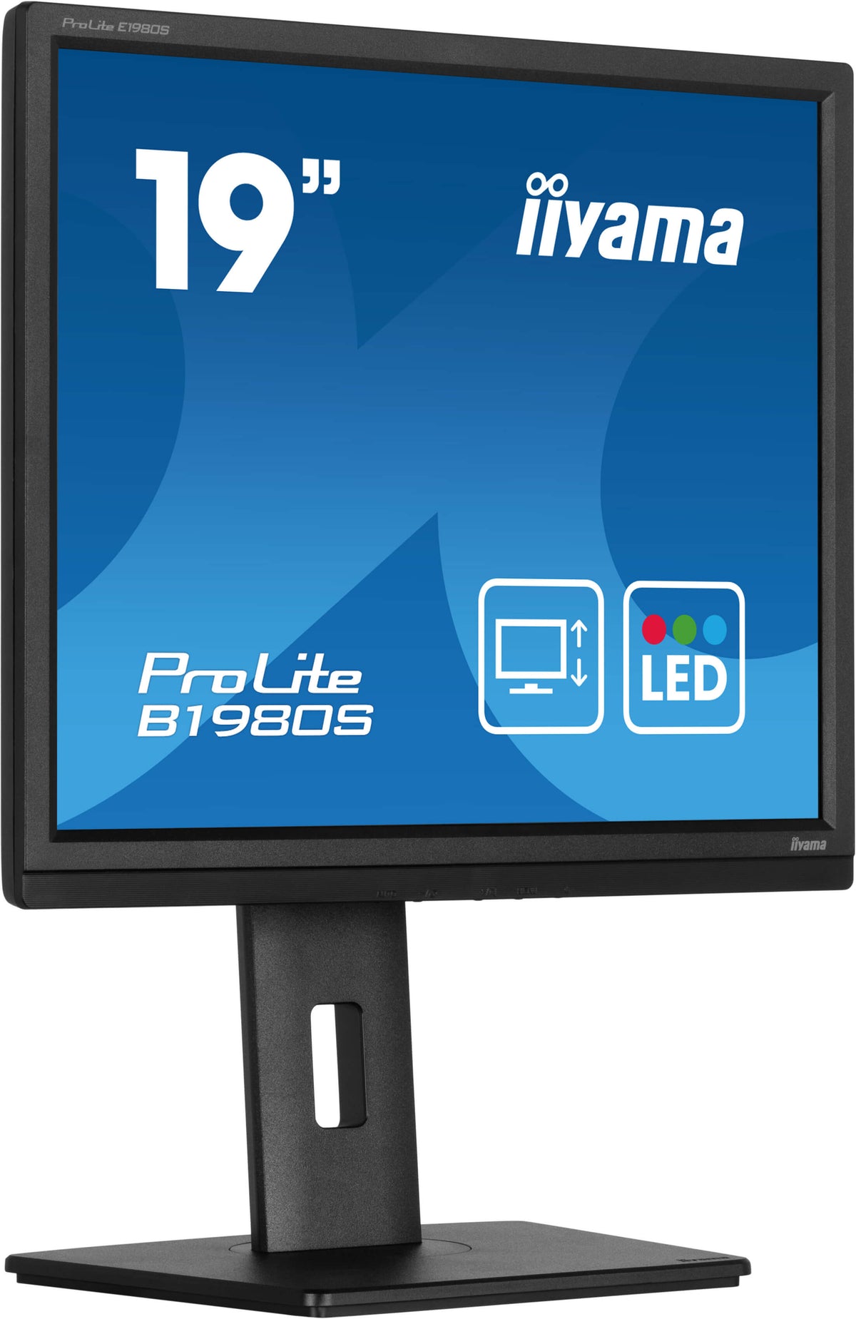 iiyama ProLite B1980S-B1 Écran PC 19" (48,3 cm) LED VGA 1280 x 1024 pixels Noir