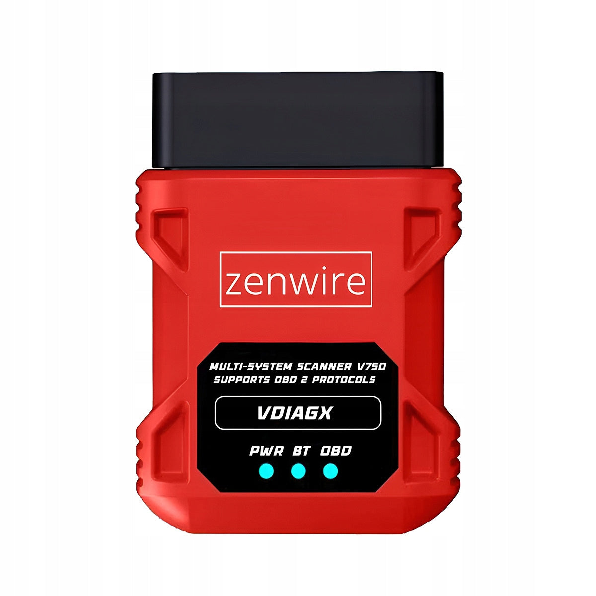 Interface de test et de diagnostic OBD2 ELM327 pour voiture VDiagX V016 Zenwire