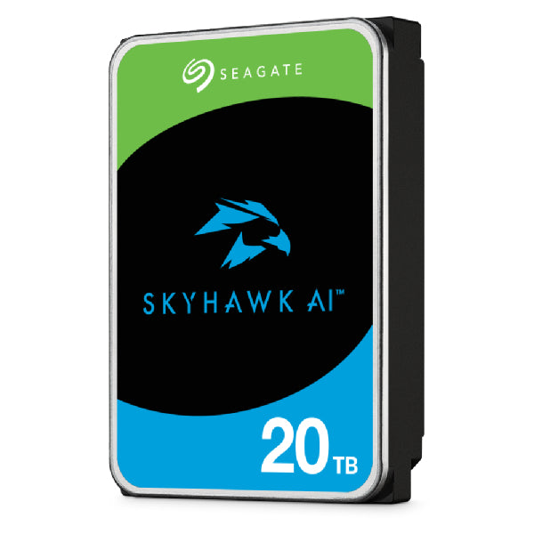 Seagate SkyHawk AI disque dur 20 To 7200 tr/min 512 Mo 3.5" Série ATA III