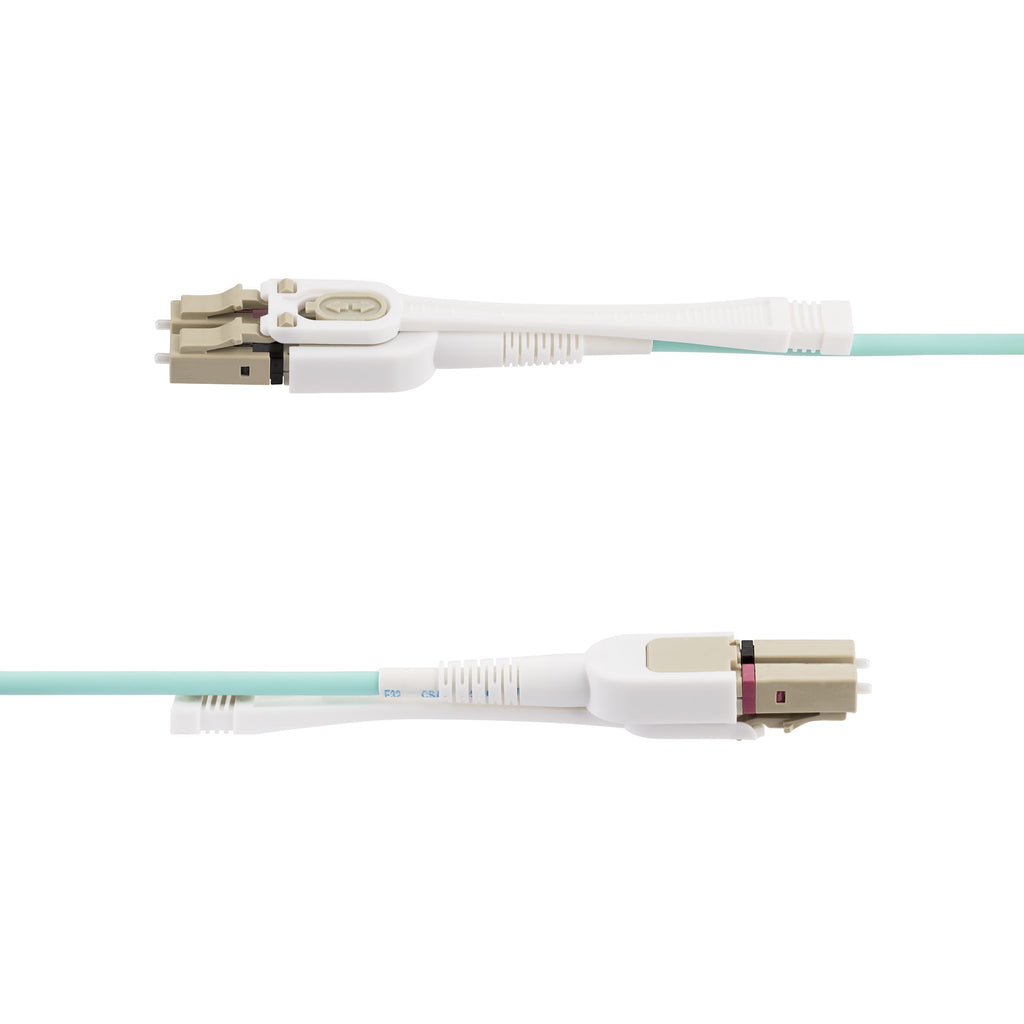 StarTech.com Câble Fibre Optique Multimode LC à LC (UPC) OM4 de 5m avec Languettes Push-Pull, 50/125µm, Réseaux 100G, Insensible à la Courbure, Faible Perte d'Insertion, Cordon de Raccordement Fibre LSZH - vue 3