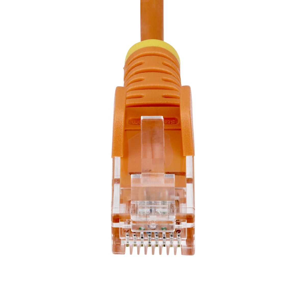 StarTech.com Câble Ethernet CAT6 Orange Fin de 5m, Sans Accroc, 100W PoE, UTP, LSZH, Fil de Cuivre Pur 28AWG, Cordon Pat
