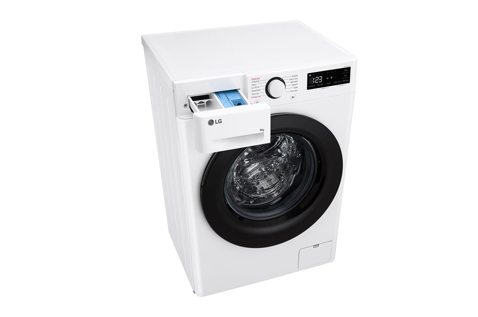 LG F2WR508SBW machine à laver Charge avant 8 kg 1160 tr/min Blanc