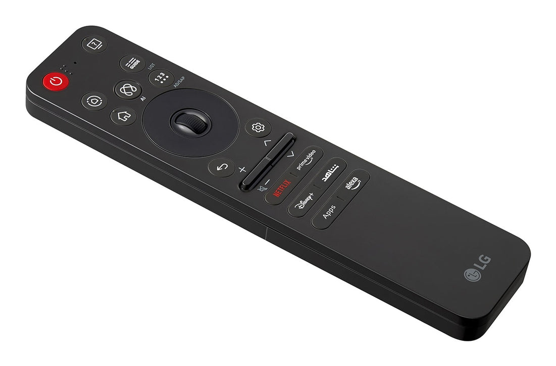 LG MR25GA.AEU télécommande TV Boutons poussoirs/roue, Voix