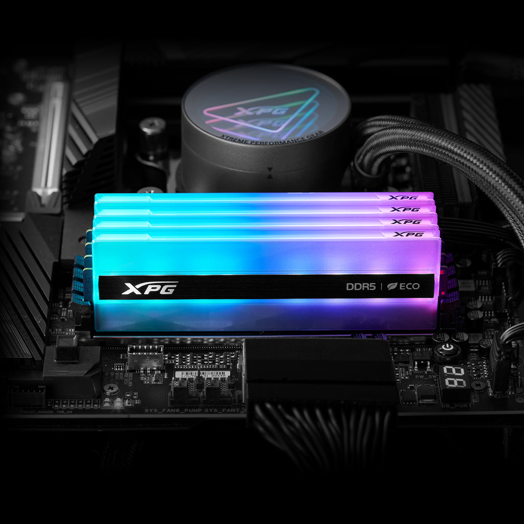 XPG LANCER NEON Kit Mémoire DDR5 32 Go (2 x 16 Go) 6400 MHz CL32 288-pin DIMM