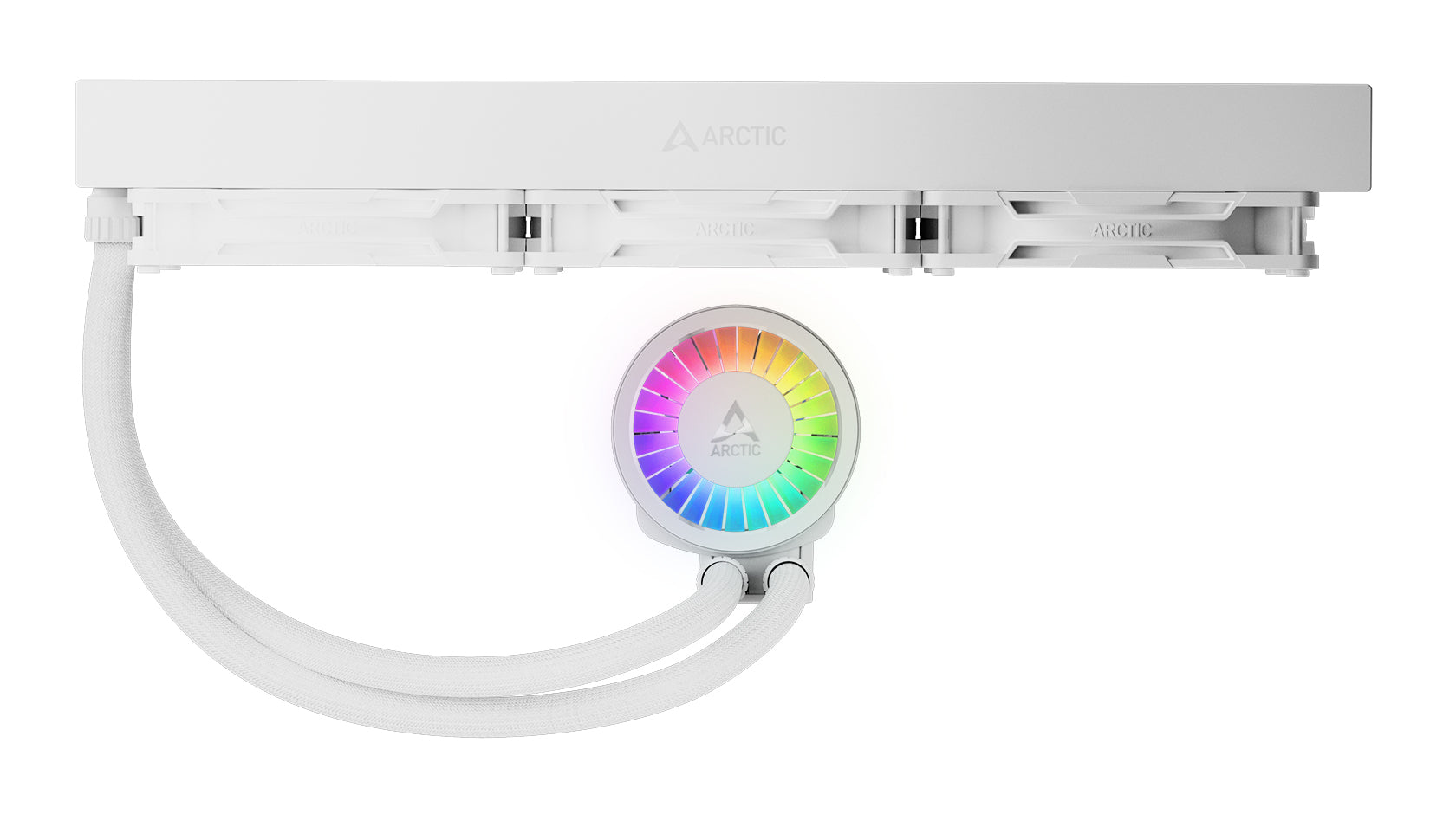 ARCTIC Liquid Freezer III Pro 420 A-RGB (White) Processeur Refroidisseur de liquide tout-en-un 14 cm Blanc