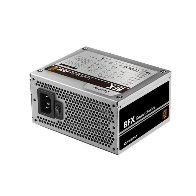 Chieftec Smart 450W unité d'alimentation d'énergie 20+4 pin ATX ATX Noir, Argent