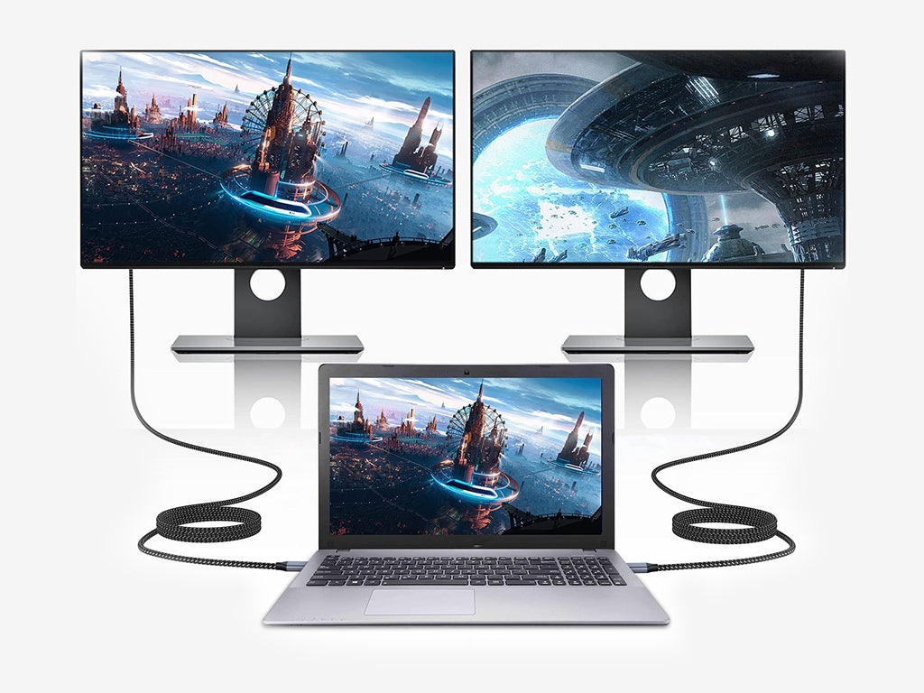 Conceptronic ABBY10G câble vidéo et adaptateur 2 m USB Type-C HDMI Gris