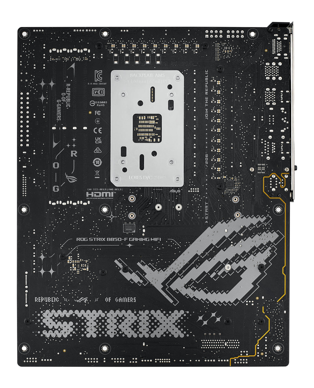 ASUS ROG STRIX B850-F GAMING WIFI AMD B850 Emplacement AM5 ATX