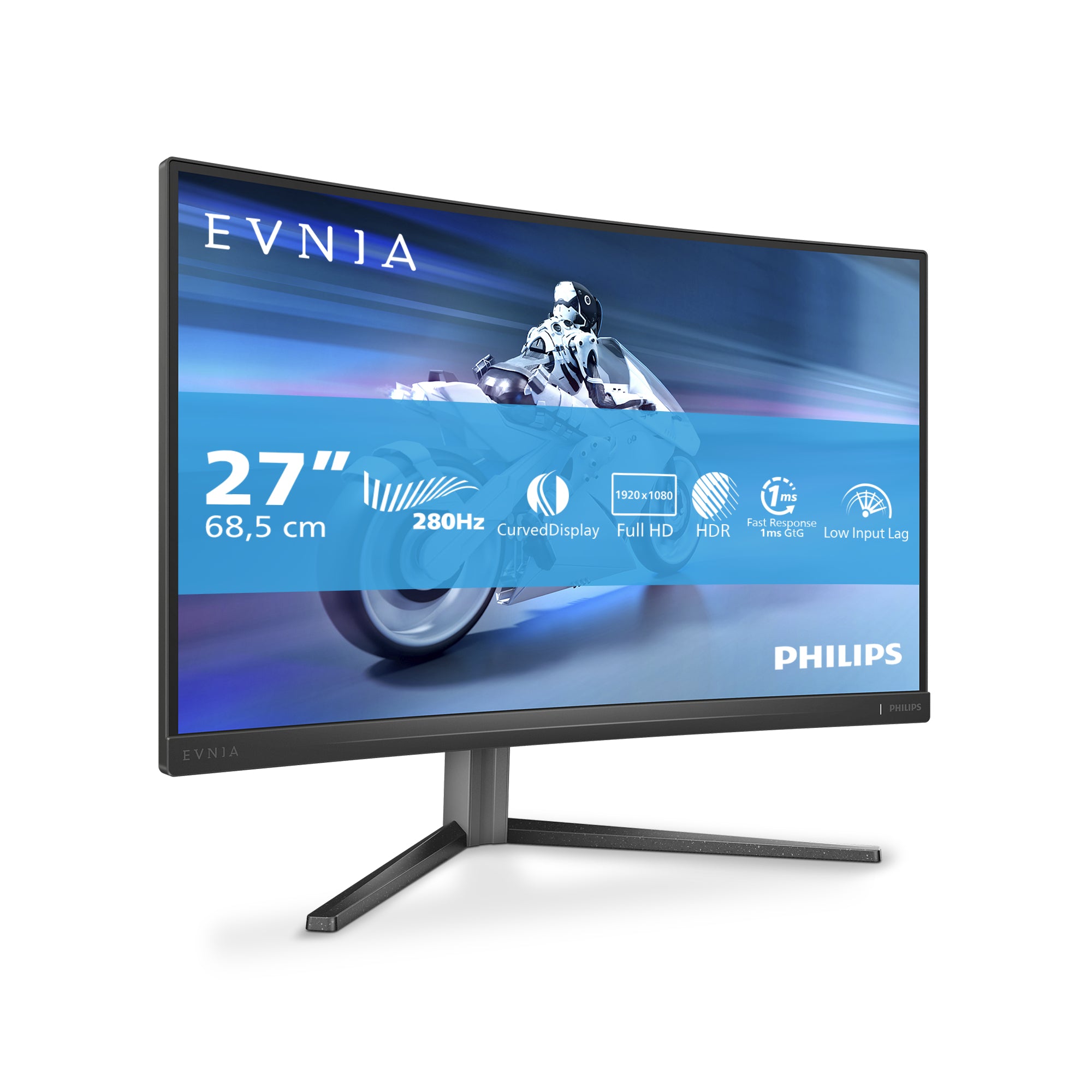 Philips Evnia 5000 27M2C5200W/00 écran plat de PC 68,6 cm (27") 1920 x 1080 pixels Full HD LCD Gris
