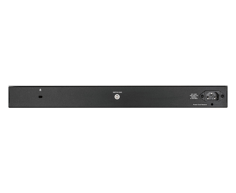 D-Link DGS-1210-52 Géré L2 Gigabit Ethernet (10/100/1000) 1U Noir - vue 3