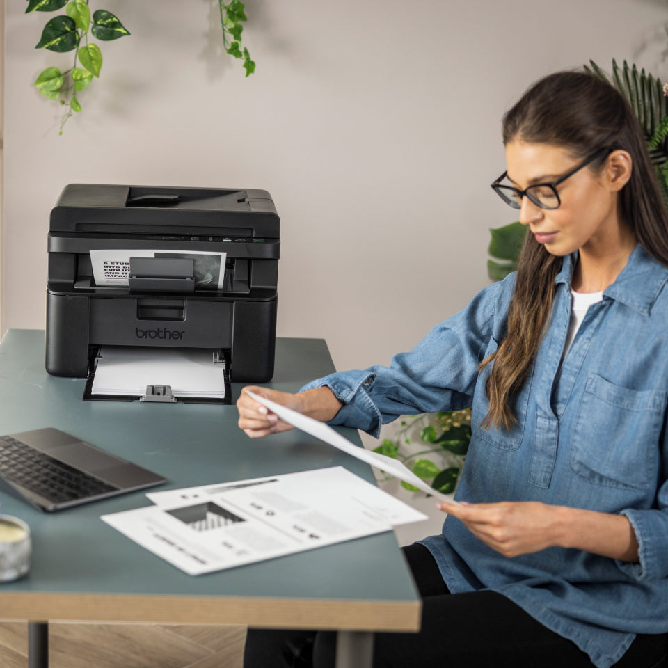 Brother DCP-L1660W Imprimante Multifonction Laser A4, 2400 x 600 DPI, 20 ppm, Wifi