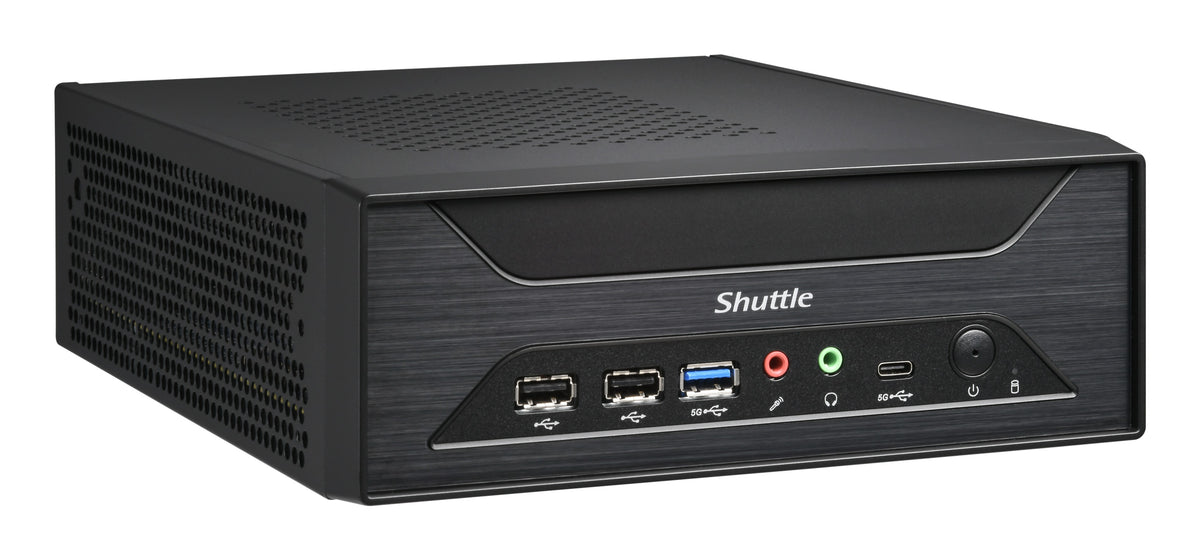 Shuttle XPC Slim Barebone XH810 S1851 Intel H810 1xDP 2xHDMI 3xCOM 2xLAN 3xM.2 24/7