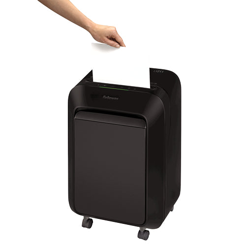 Fellowes LX Series Powershred LX211 Destructeur de Papier Micro-coupe, Noir