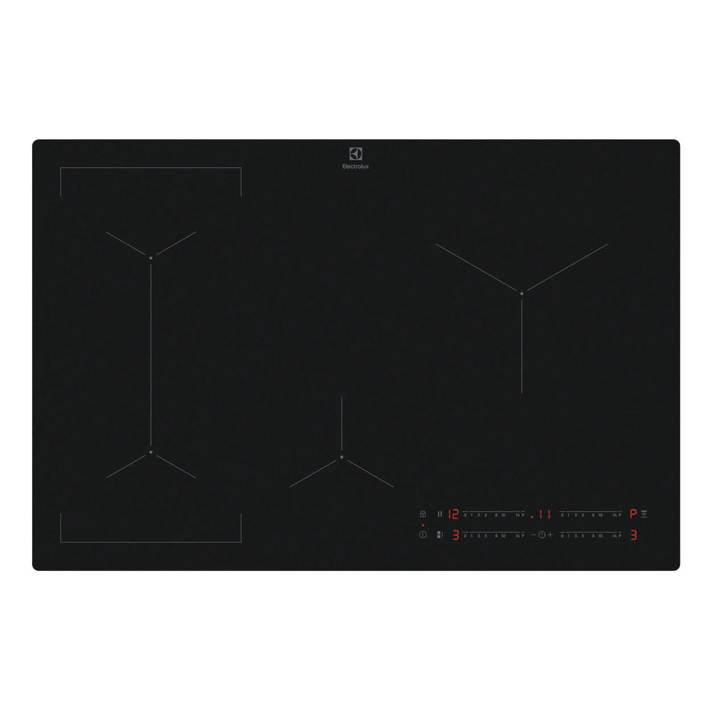 Electrolux EIV83443CT Noir Intégré 80 cm Plaque avec zone à induction 4 zone(s)