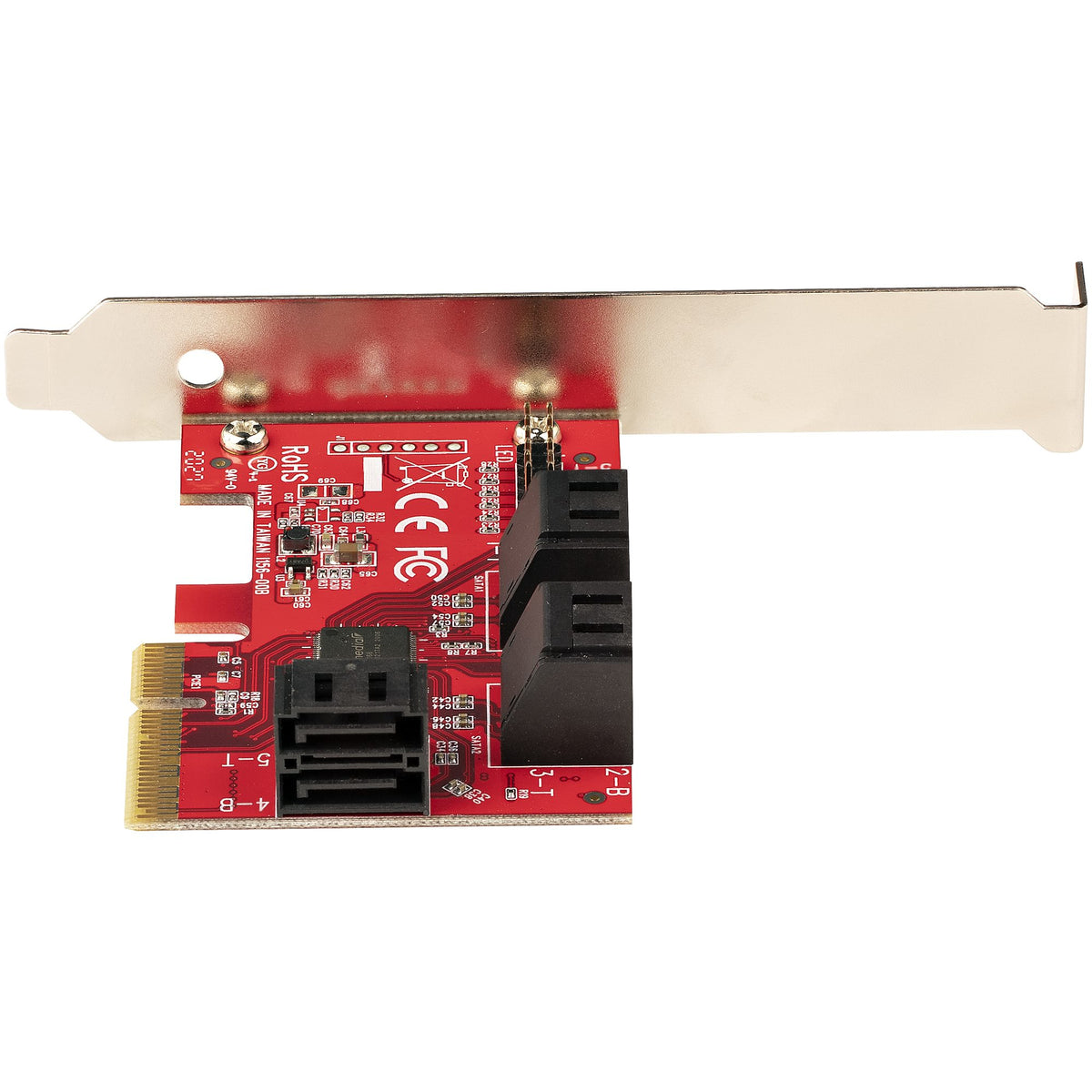StarTech.com Carte Contrôleur PCIe SATA 6 ports 6Gbps ASM1166 Non-Raid PCI Express 3.0