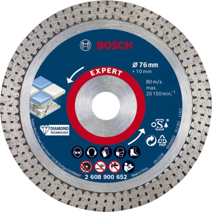 Bosch Bosch 2 608 900 652 fourniture de ponçage et de meulage rotatif Carrelage, Vitrocéramique, pierre Disque de meulage