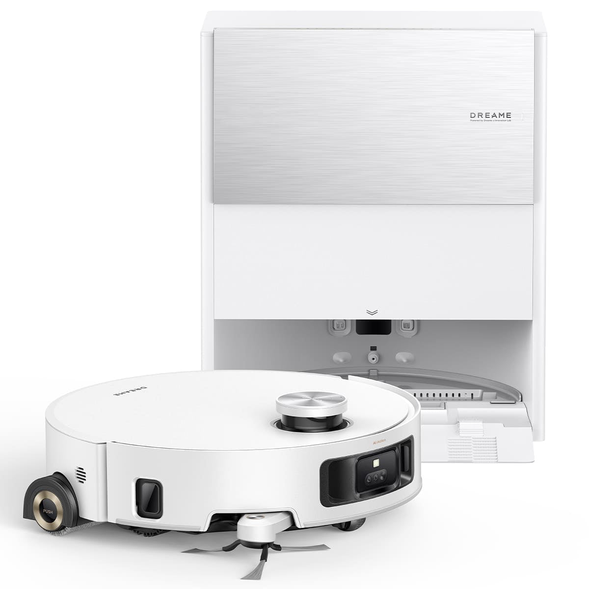 Xiaomi Dreame Aqua 10 Roller Blanc, Aspirateur Robot, 0,22 L