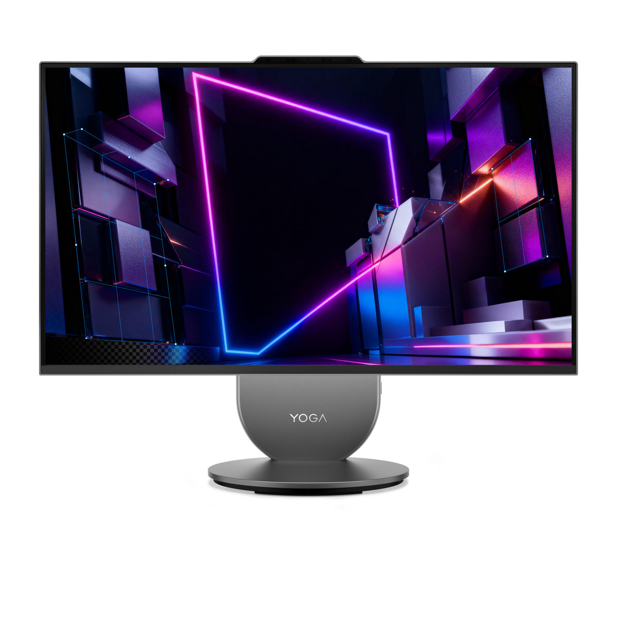 Lenovo Yoga AIO 27IPH11 Intel Core Ultra 7 356H 68,6 cm (27") 2560 x 1440 pixels Écran tactile PC All-in-One 32 Go LPDDR5x-SDRAM 1 To SSD Windows 11 Pro Wi-Fi 7 (802.11be) Gris