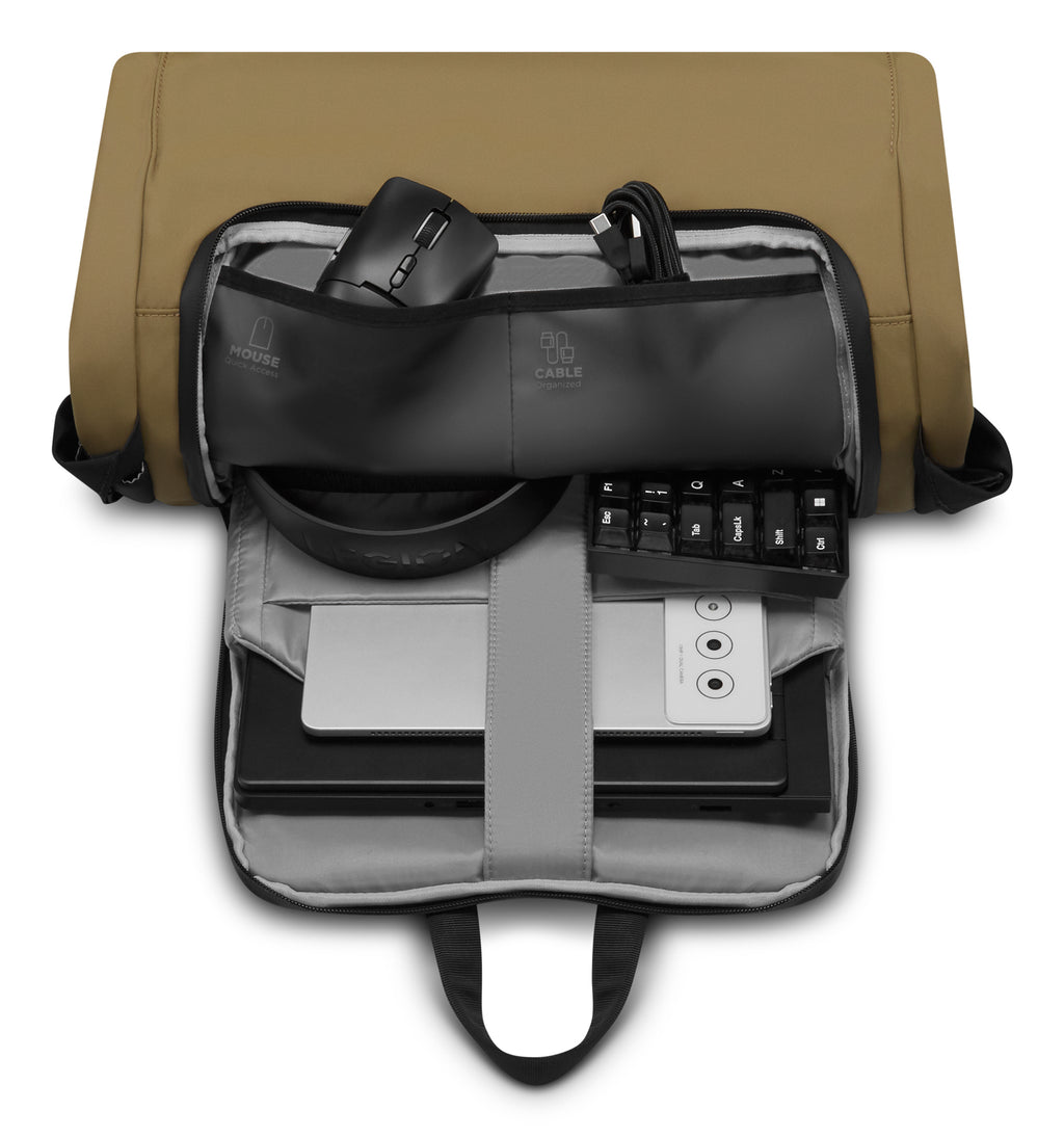 Lenovo GX41U39298 sacoche d'ordinateurs portables 40,6 cm (16") Sac à dos Noir, Jaune