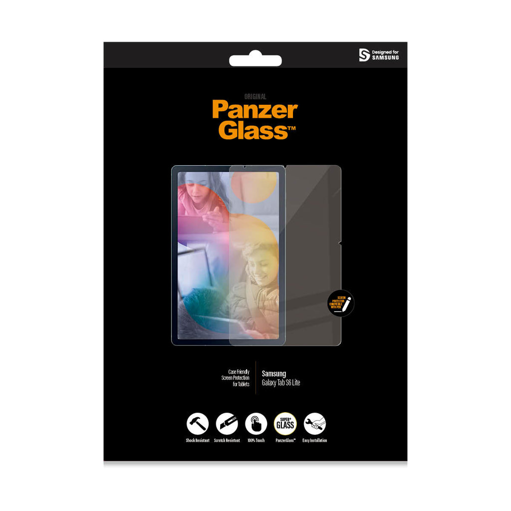 PanzerGlass Protection d'écran en Verre Trempé pour Samsung Galaxy Tab S6 Lite, Transparent