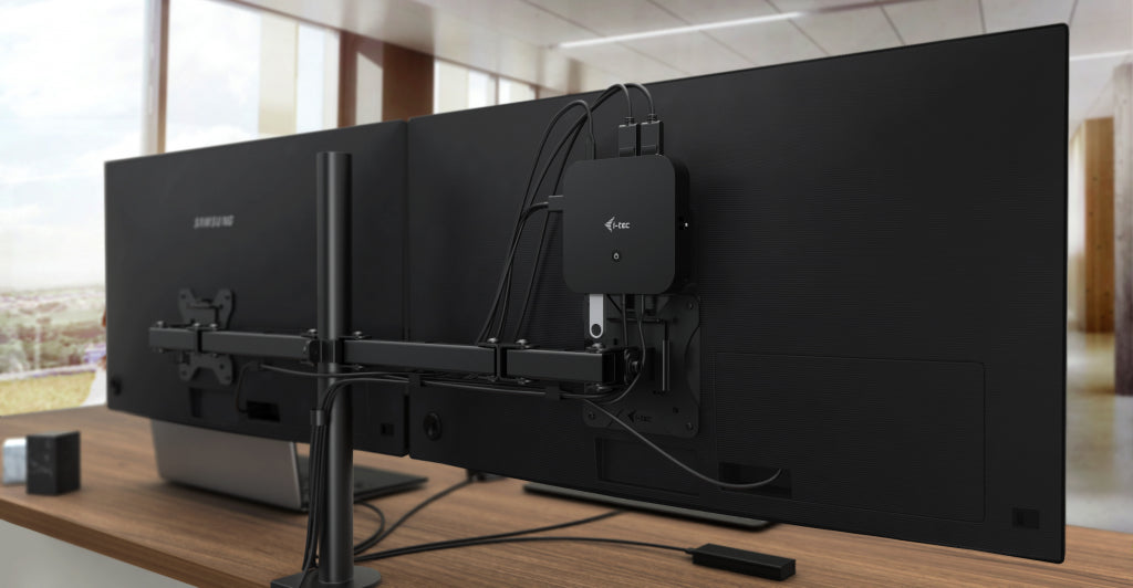 i-tec Station d'accueil USB-C HDMI Dual DP avec Power Delivery 100W