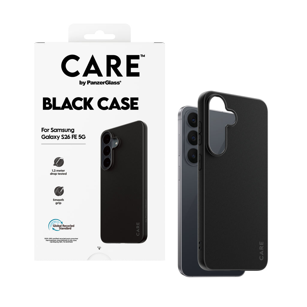PanzerGlass CARE™ by ® TPU Case Black Samsung Galaxy S26 FE 5G coque de protection pour téléphones portables Housse Transparent - vue 5