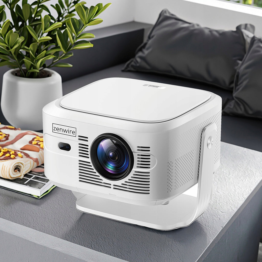 Mini-projecteur portable Android 14 avec Wi-Fi, Full HD, 4K et 8K pour téléphone Zenwire PrimeView IMC460 Pro