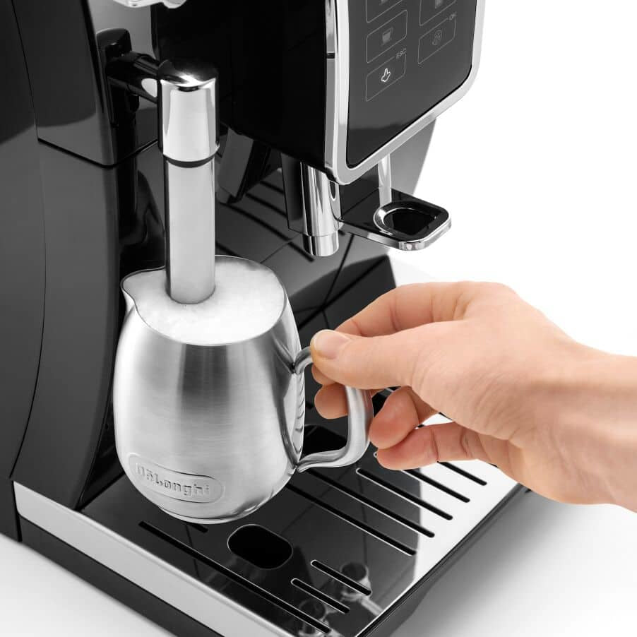 De’Longhi Dinamica Ecam 350.15.B Machine à Espresso Entièrement Automatique, 1,8 L, Noir