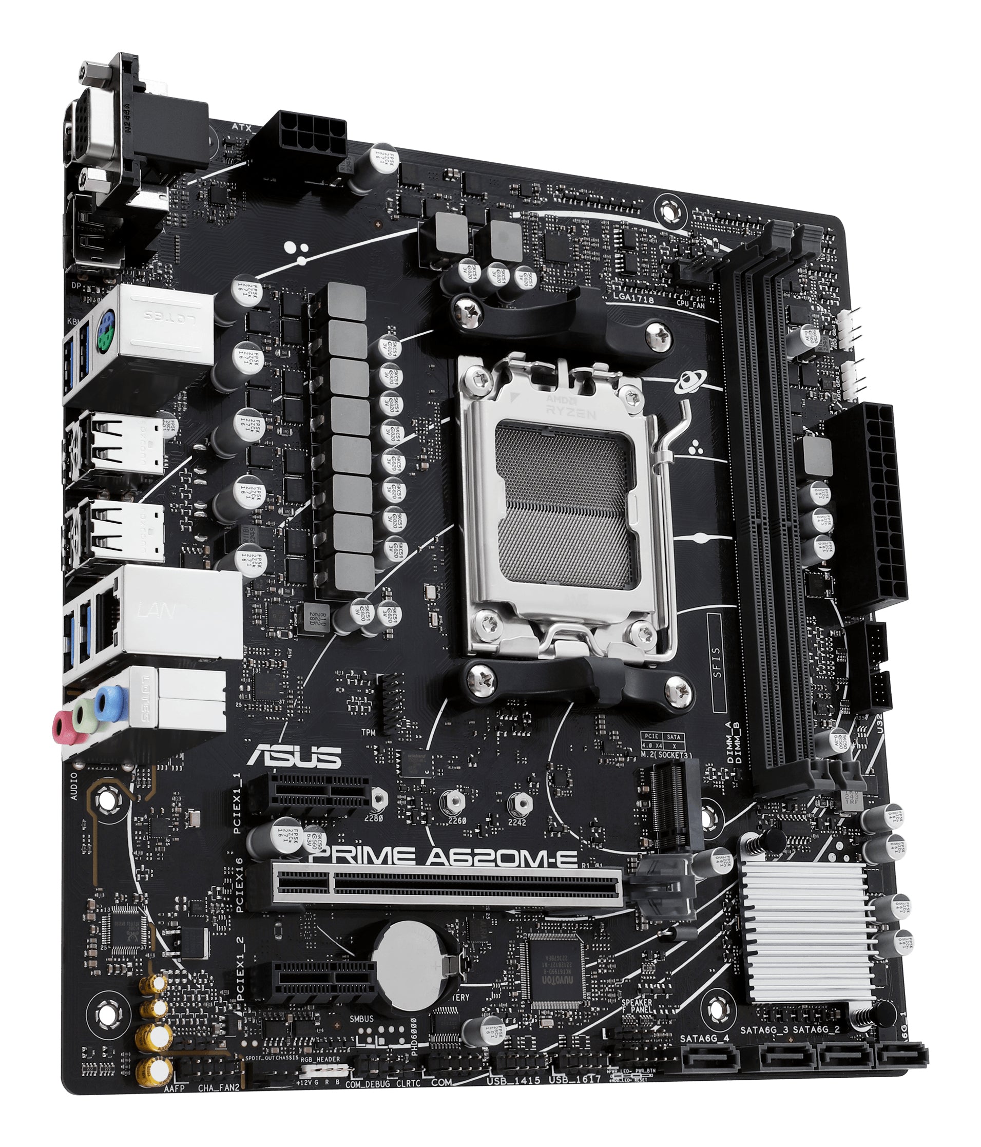 ASUS PRIME A620M-E-CSM AMD A620 Emplacement AM5 micro ATX