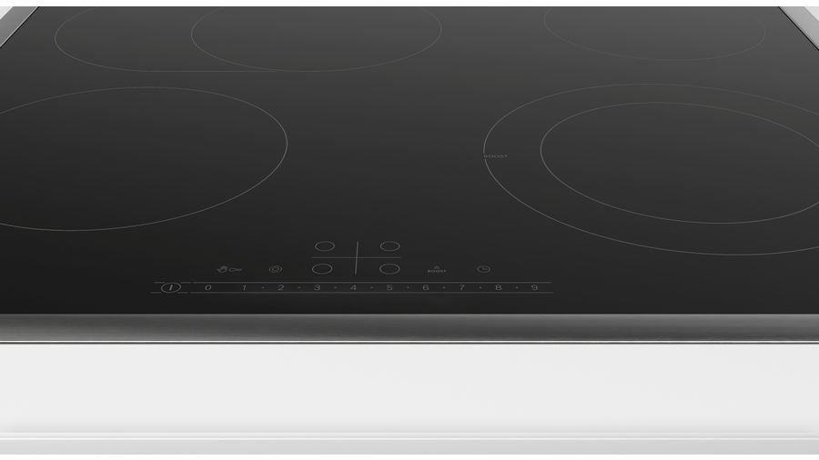 Bosch Bosch Serie 6 PKN645FP2E plaque Noir Intégré 60 cm Céramique 4 zone(s)