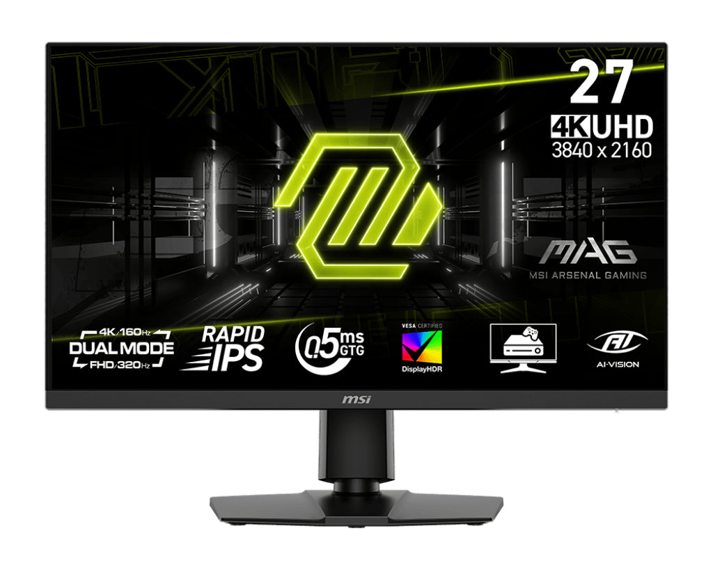 MSI MSI MAG 272URDF E16 écran plat de PC 68,6 cm (27") 3840 x 2160 pixels 4K Ultra HD Noir