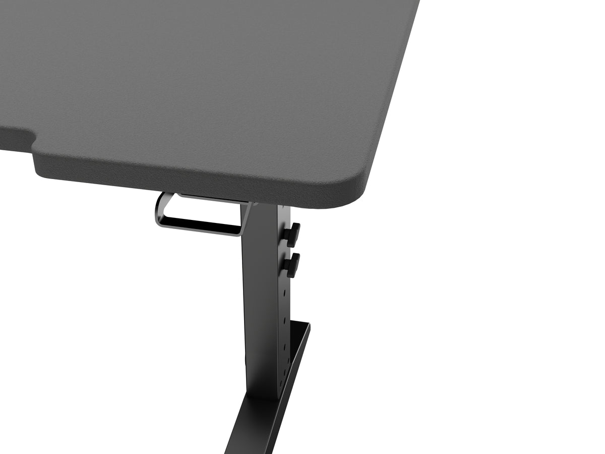 Bureau d'ordinateur GENESIS NDS-2251, Noir, Rectangulaire