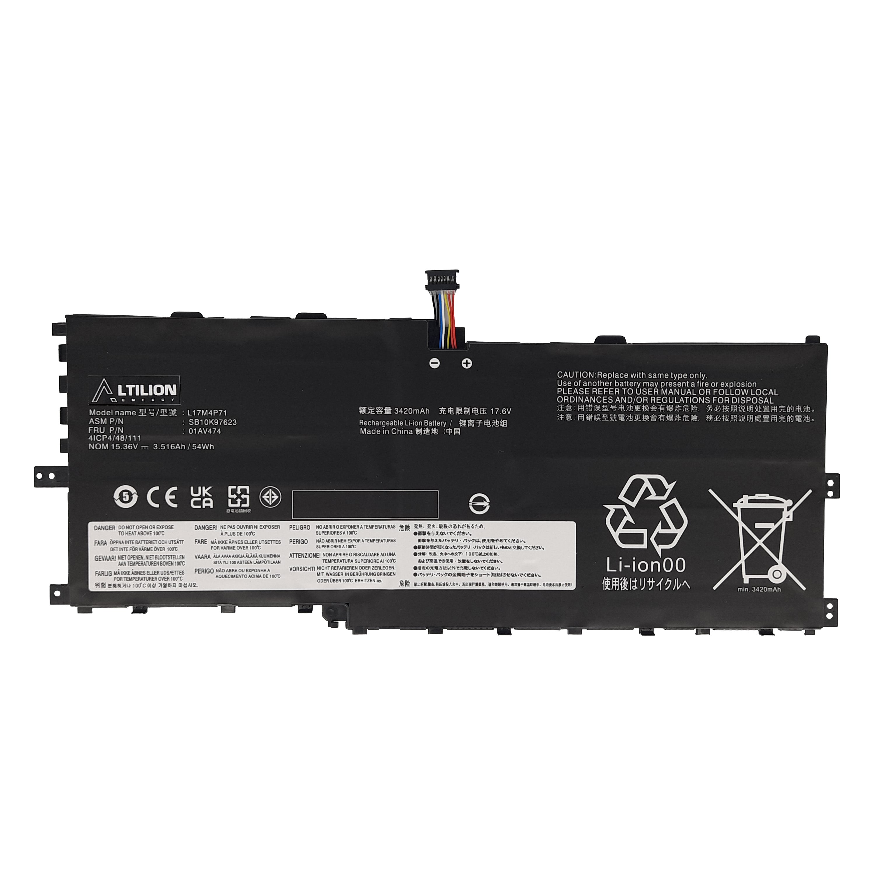 Bateria Altilion Energy L17M4P71 kompatybilna z Lenovo