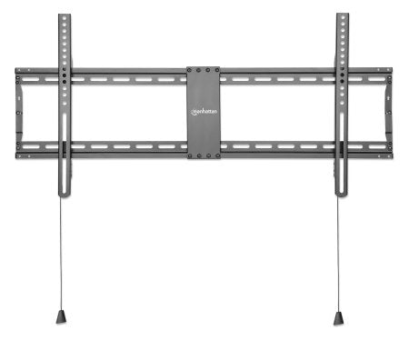 Manhattan Support mural pour TV/moniteurs (fixe, profil bas), écrans 43" à 100", Compatibilité VESA : de 200x200 à 800x400 mm (vérifiez les dimensions des quatre trous de fixation à l’arrière), charge max. 70 kg, noir