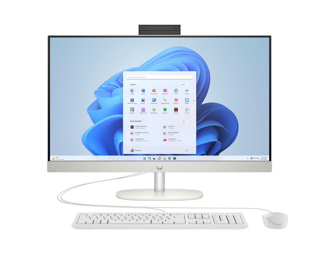 HP 27-cr0113ng All-in-One Core i3-1315U 16GB 512GB SSD Intel UHD Graphics Windows 11 Home