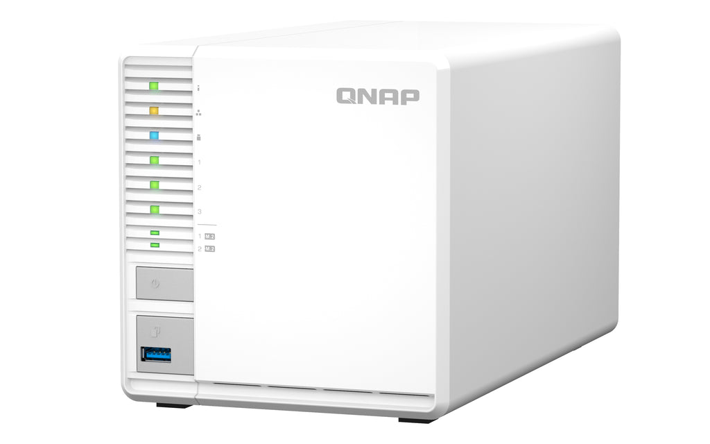 QNAP TS-364 NAS Tower Intel Celeron N5095 8 Go DDR4 Blanc