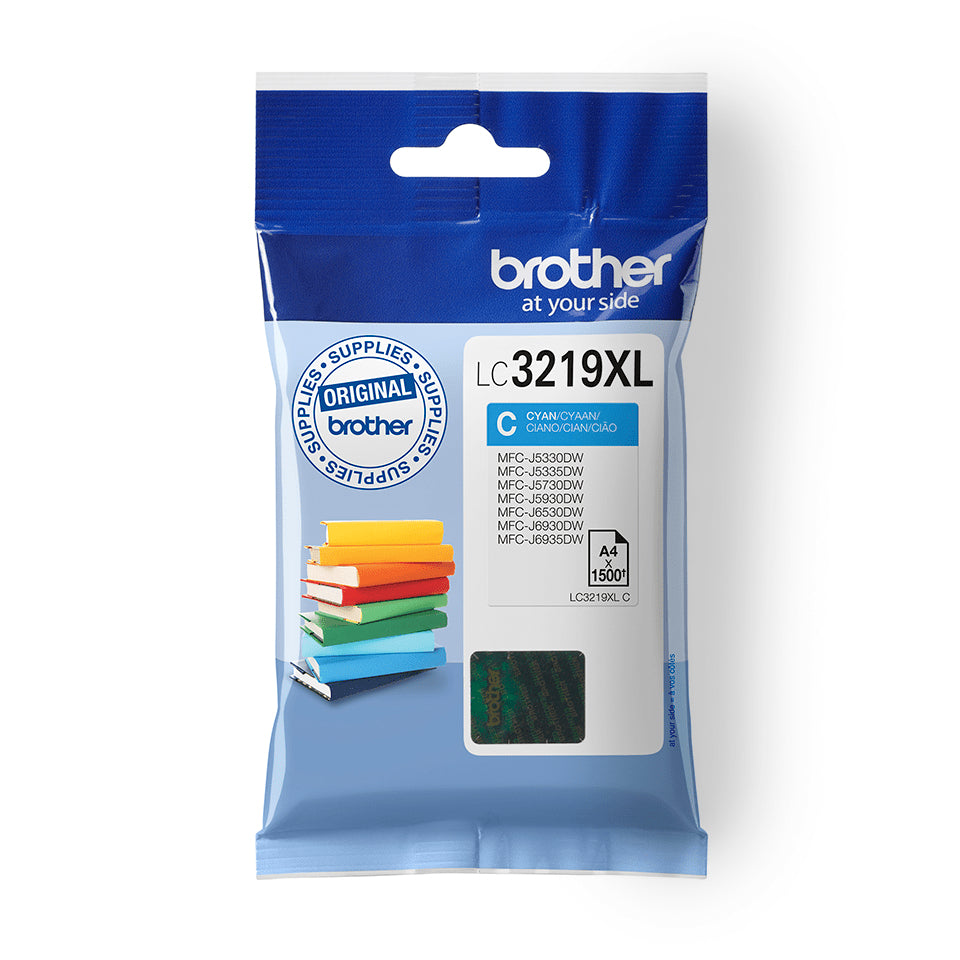 Brother LC3219XLC - Cartouche d'encre originale – Cyan