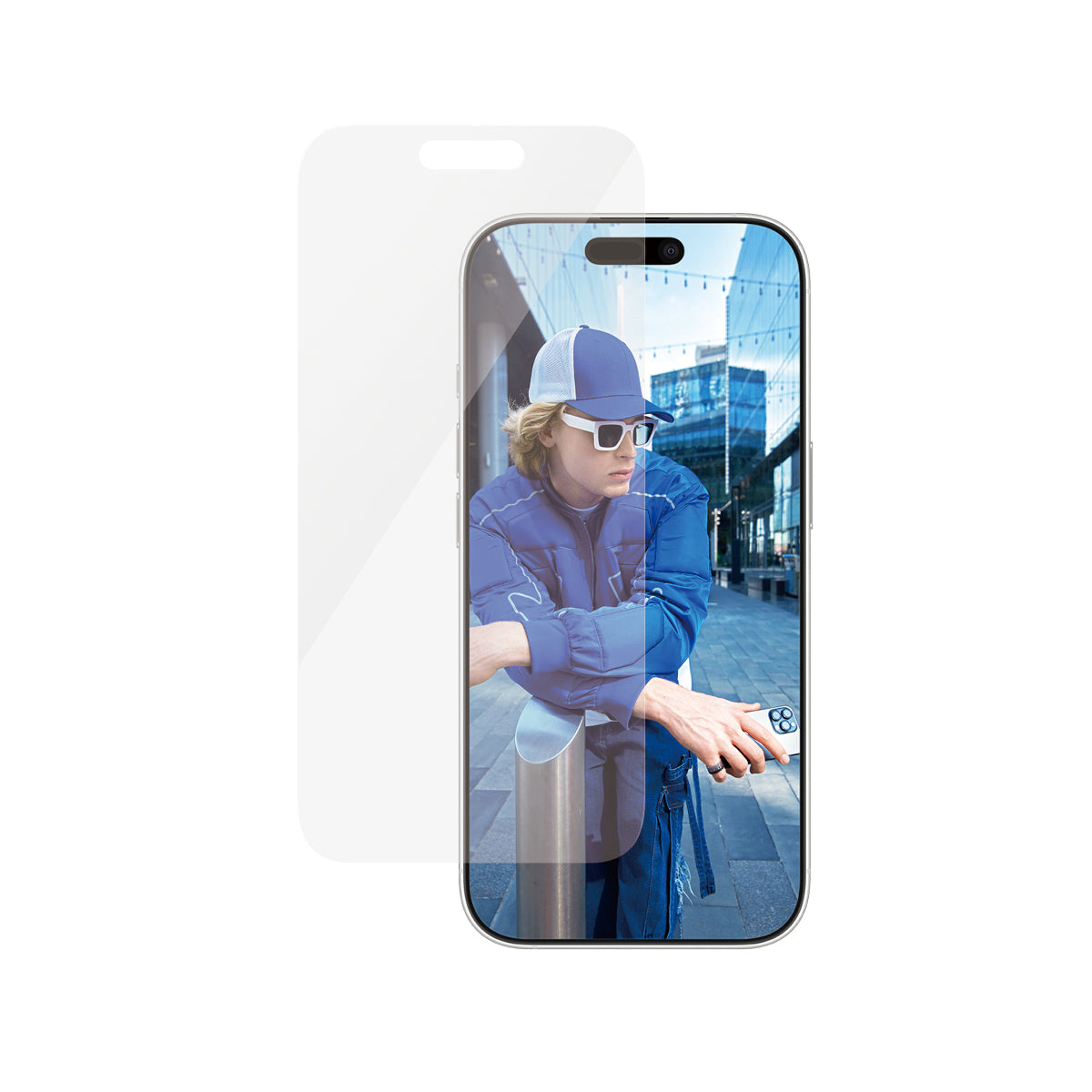 PanzerGlass ® Screen Protector iPhone 16 Pro | Classic Fit Protection d'écran transparent Apple 1 pièce(s)