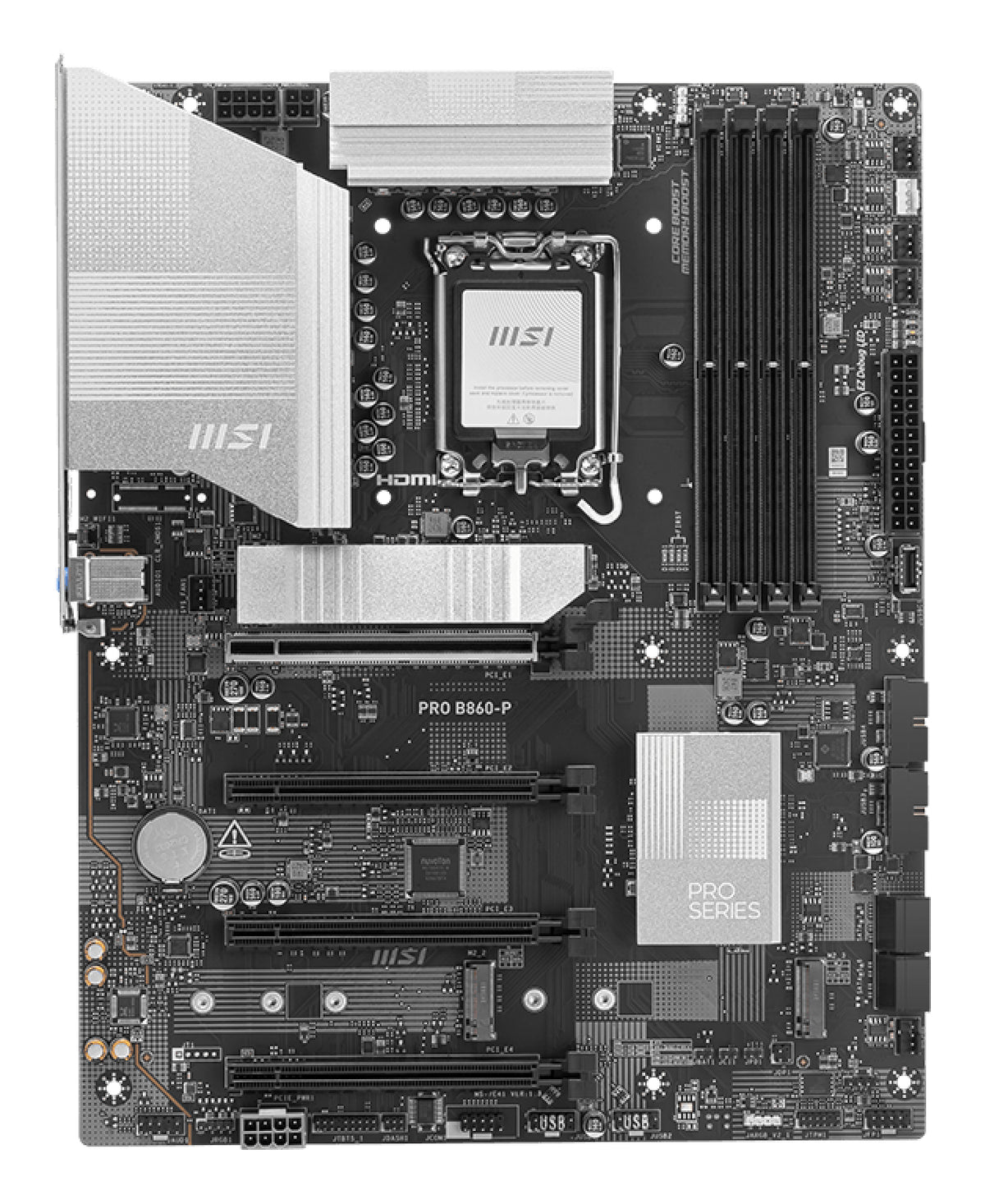 MSI PRO B860-P Carte Mère Intel B860 LGA 1851 (Socket V1) ATX