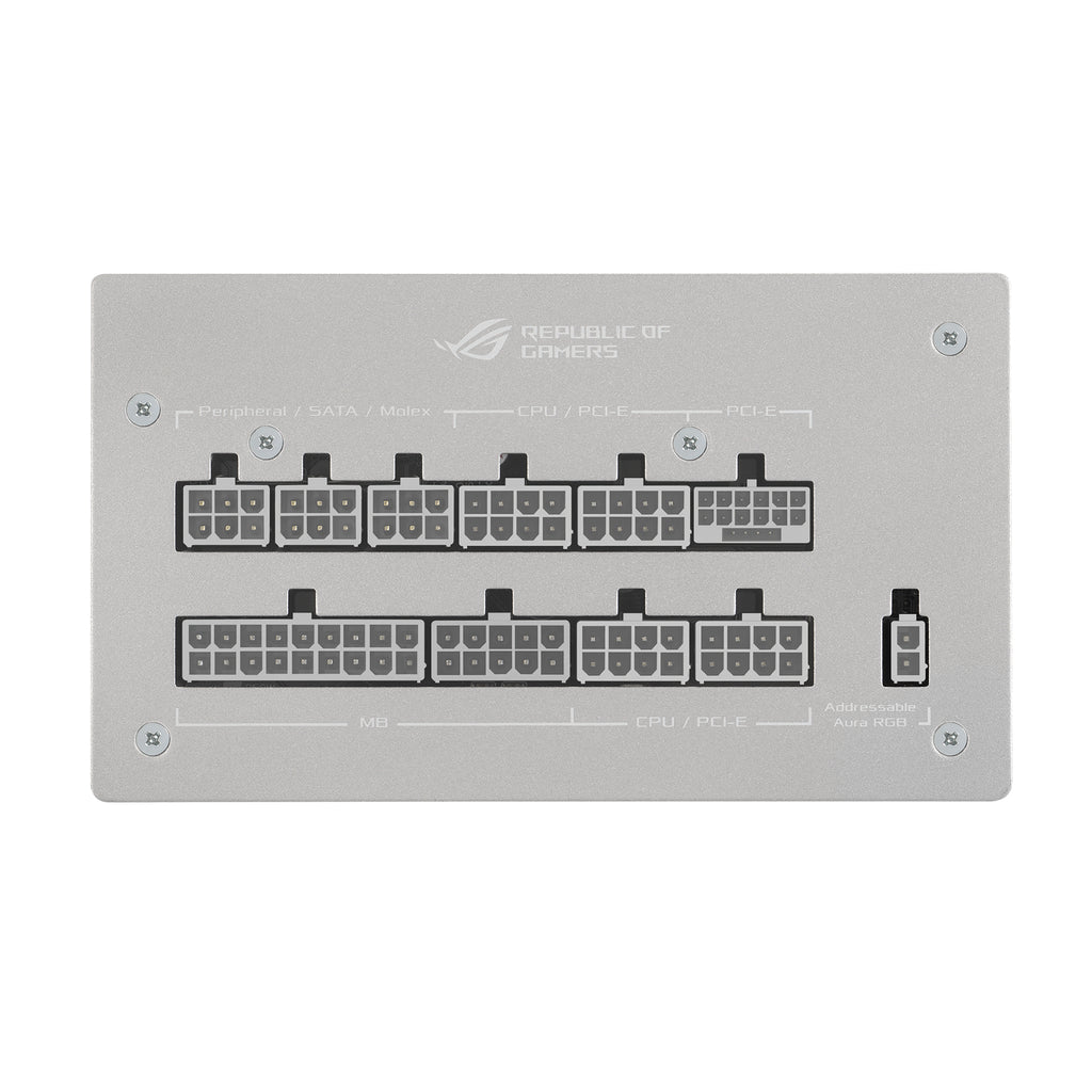 ASUS ASUS ROG -STRIX-1000G-AURA-WHITE-GAMING unité d'alimentation d'énergie 1000 W 24-pin ATX ATX Blanc