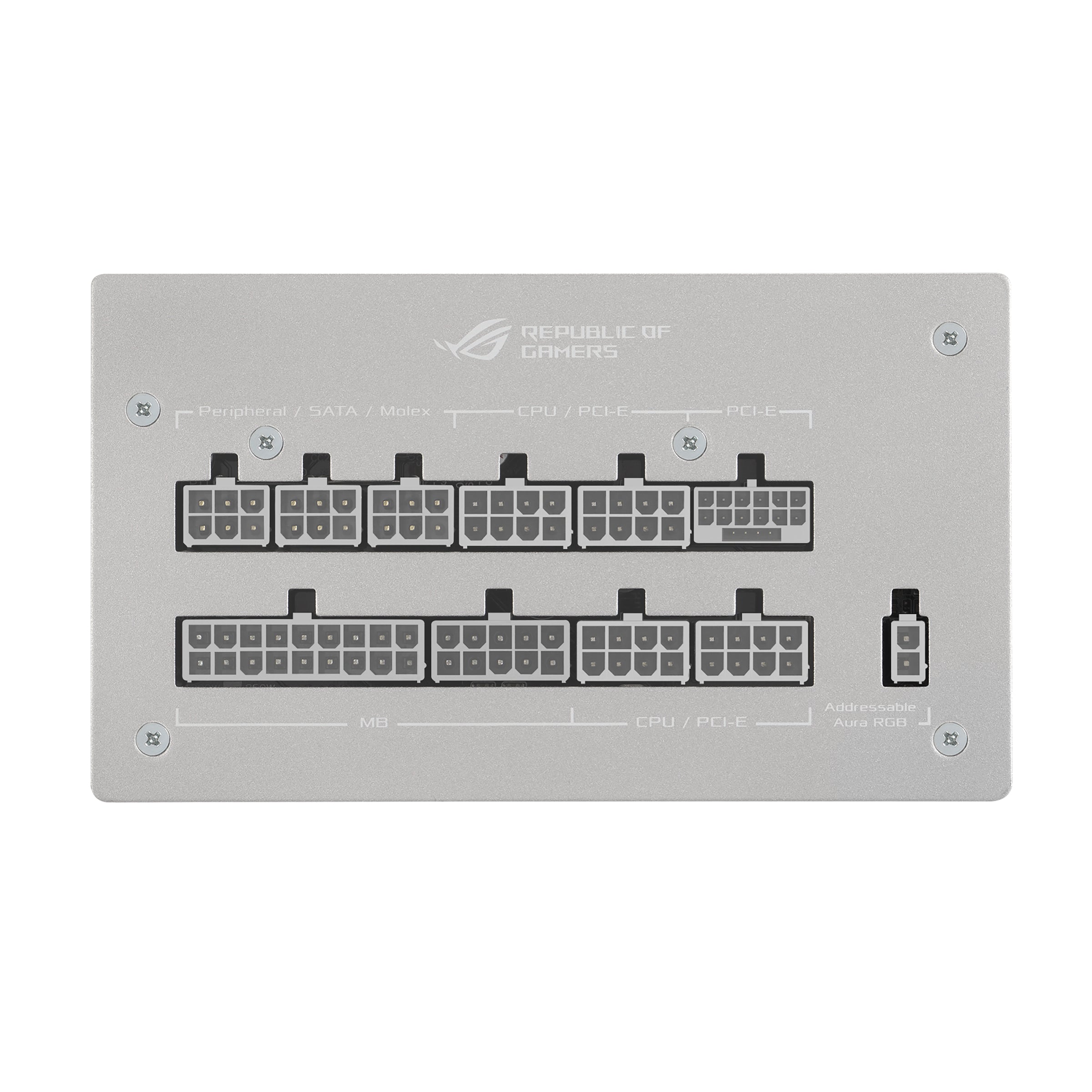 ASUS ASUS ROG -STRIX-1000G-AURA-WHITE-GAMING unité d'alimentation d'énergie 1000 W 24-pin ATX ATX Blanc