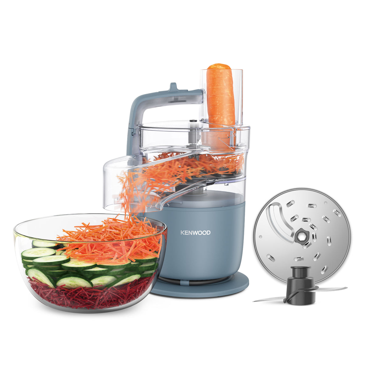 Kenwood MultiPro Go robot de cuisine 650 W 1,3 L Bleu