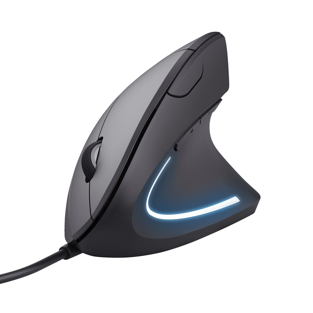 Trust Verto Souris de Bureau Optique pour Droitier, 1600 DPI, USB Type-A