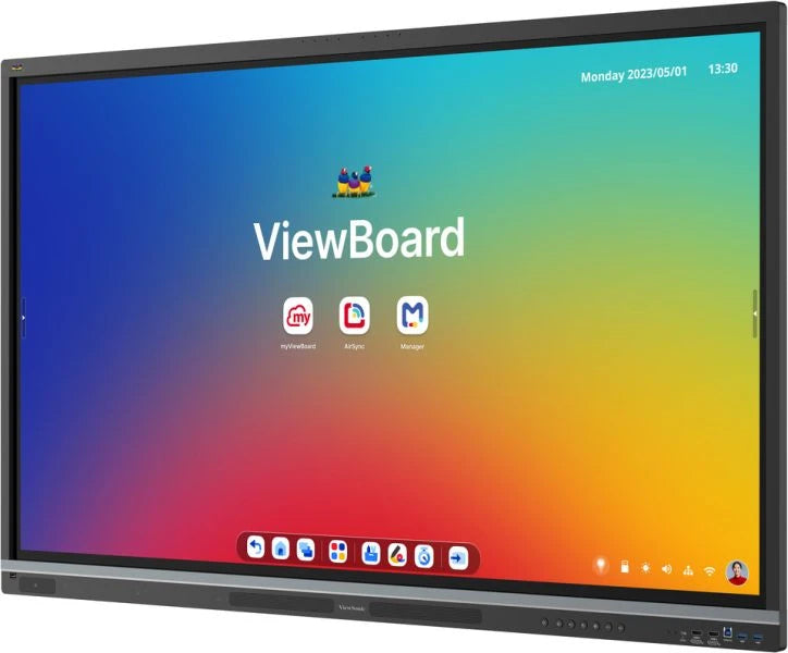 Viewsonic IFP6551 Tableau Blanc Interactif 65" 4K UHD Tactile Noir