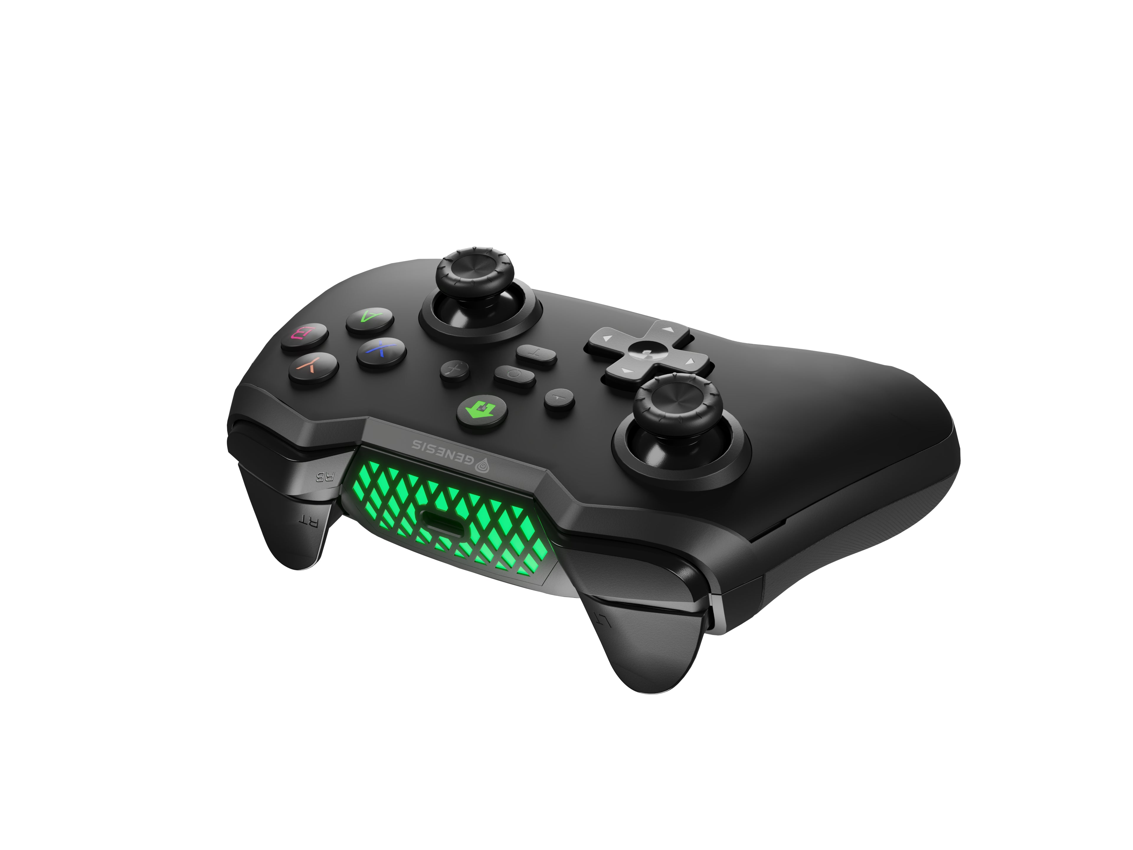 GENESIS Mangan 400 Noir Bluetooth Manette de jeu Analogique/Numérique Android, MAC, Nintendo Switch, PC, iOS