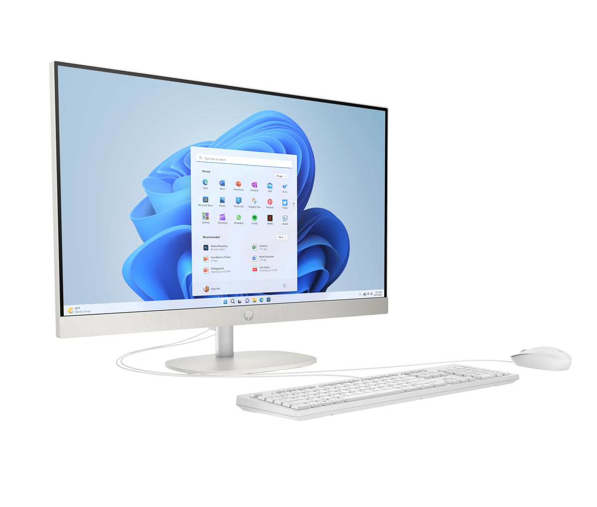 HP 27-cr0113ng All-in-One Core i3-1315U 16GB 512GB SSD Intel UHD Graphics Windows 11 Home