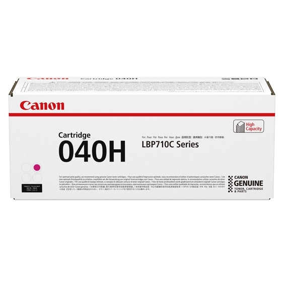 Canon 040H Cartouche de Toner Originale, Magenta
